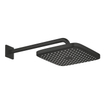 GROHE Tempesta 250 Cube Douche de tête - 25 cm - 1 jet - bras mural 38 cm - noir mat SW1077283