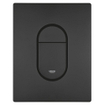 GROHE Arena Cosmopolitan Plaque de commande - 19,7x15,6cm - double chasse - phantom black SW1077329