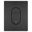 Grohe Arena Cosmopolitan Plaque de déclenchement - 15.6x19.7cm - DualFlush - Phantom black (Noir mat) SW1077329