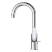 GROHE Euroeco Wastafelmengkraan - l-size - met trekwaste - chroom SW1077296