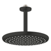 GROHE Tempesta 250 Douche de tête - 25cm - 1 jet - bras de plafond 14,2cm - noir mat SW1077370