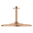 GROHE Rainshower 310 Pomme de douche - 31cm - 1 jet - bras de plafond 14,2cm - warm sunset brossé SW1077202