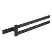 GROHE Selection Cube Porte-serviettes - 40cm - double - pivotant - phantom black SW1077583