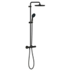 Grohe Tempesta system 250 Douche pluie - rond - avec robinet thermostatique - Noir mat SW1077359