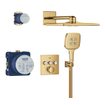 Grohe Grohtherm Smartcontrol Perfect Douche pluie - complète - Cool sunrise brillant (or) SW1077252