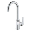 GROHE Euroeco Wastafelmengkraan - l-size - met trekwaste - chroom SW1077296