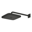 GROHE Tempesta 250 Cube Douche de tête - 25 cm - 1 jet - bras mural 38 cm - noir mat SW1077283