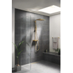 Grohe Euphoria SmartControl System310 Cube Duo Douche pluie avec robinet thermostatique - entraxe 15cm - pommeau de douche Euphoria - douchette Cube - Cool sunrise brillant (or) SW1077402