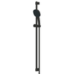 GROHE Tempesta Cube 110 Ensemble barre de douche - 90cm - douchette à main carrée - 2 jets - flexible de douche lisse - noir mat SW1077293