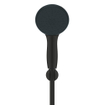GROHE Vitalio Start QuickFix Handdoucheset - Ø11cm - 2 straalsoorten - 7.4l/min - met houder - met slang - 175cm - mat zwart SW1126724