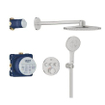 Grohe Grohtherm Smartcontrol Perfect Douche pluie - complète - Warm sunset brossé (cuivre) SW1077526