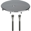 Viega Tempoplex plan de couverture pour tempoplex avec vis chrome GA54719