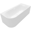 Villeroy & Boch Loop & friends baignoire d'angle - 170x75cm - angle droit - acrylique Stone white mat SW917911