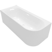 Villeroy & Boch Loop & Friends baignoire semi-îlot - 180x80 cm - angle gauche - Acrylique Blanc Alpin brillant SW762342