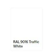 Vasco Iris elektrische radiator - 110.4x50cm - 500W - Traffic White SW160414
