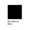 Vasco Niva courte poignée 24cm noir RAL 9005 SW203557