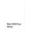 Vasco Beams radiateur électrique - 180x15cm - 950Watt - uniquement commandable via l'option E-Volve E-V-WIFI - pure white SW727378