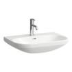 Laufen lua lavabo 65x46x20.7cm 0 robinetterie avec traitement anti-calcaire céramique blanc SW786231