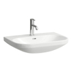 Laufen Lua lavabo 65x46x20.7cm 1 trou de robinet avec traitement anticalcaire Céramique blanc SW786232