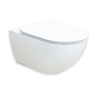 Royal Plaza Belbo WC suspendu - 55cm - cycloneflush - sans bride - avec abattant - Blanc mat SW1182456