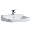 Laufen Pro Liberty lavabo sous-encastrable 65x55x16cm 1 trou de robinet avec trop-plein céramique blanc 0182553