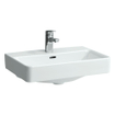 Laufen Pro S lavabo compact 55x38x17cm 1 trou de robinet céramique blanc 0084483