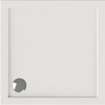 Wisa Maia receveur de douche h5xb70xl70cm vidange 90mm carré acrylique blanc SW117934