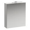 Laufen Base armoire de toilette 1 porte avec éclairage led 60x70x18cm droite blanc brillant SW157434