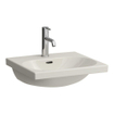 Laufen Lua lavabo 50x46x20,7cm 1 trou de robinet dessous meulé sans traitement anticalcaire Céramique Pergamon SW786260