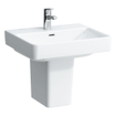 Laufen Pro s Lavabo 55x46cm 1 trou de robinet avec trop-plein Blanc 0083300