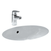 Laufen Birova lavabo sous-plan 53x40.5x20cm sans trou de robinet avec trop-plein céramique blanc GA64236