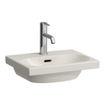 Laufen lua lave-mains 45x34x16cm 1 trou de robinet sans anti-calcaire céramique pergamon SW786240