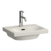 Laufen Lua vasque lave-mains 45x34x16cm 1 trou de robinet sans traitement anticalcaire Céramique Pergamon SW786240
