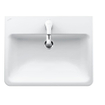 Laufen Pro s lavabo mural 56x44x17.3cm avec trou pour robinet avec trop-plein avec lcc blanc 0083336