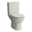 Laufen Lua duobloktoilet 36x65x42cm diepspoel zonder spoelrand PK zonder antikalkbehandeling Keramiek Pergamon SW786329