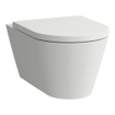 Laufen Kartell by Laufen WC suspendu 37x54.5x35.5cm cuvette profonde sans bride céramique blanc mat mat SW336188