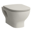 Laufen Lua WC suspendu 36x52x34.5cm sans bride de rinçage avec niches sans traitement anticalcaire Céramique Pergamon SW786302