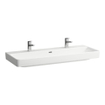 Laufen Pro S lavabo-meuble 120x46.5x17.5cm 2x1 trou de robinet céramique blanc SW108613