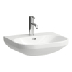 Laufen Lua lavabo 55x46x20.7cm 0 trous de robinet avec traitement anticalcaire Céramique blanc SW786228