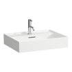 Laufen Kartell by Laufen lavabo-meuble 60x46x16cm avec trou de robinetterie avec trop-plein SaphirKeramik blanc SW157054
