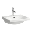 Laufen Lua lavabo 50x46x20,7cm 0 trous de robinet sans traitement anticalcaire Céramique Blanc SW786209