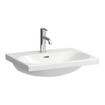 Laufen lua lavabo 60x46x20.7cm 1 trou pour robinet avec céramique anti-calcaire blanc SW786200