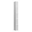 Laufen Space Armoire colonne ouverte étroite 15x170x29.4cm blanc mat SW28345