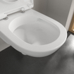 Villeroy & Boch O.novo WC suspendu - DirectFlush avec abattant - fermeture en douceur et déclipsage rapide blanc GA18651