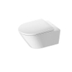 Duravit d-neo toilette avec siège 37x54x40cm blanc brillant SW544305