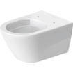 Duravit D-Neo wandtoilet met zitting 37x54x40cm Wit Hoogglans SW544305