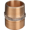 Viega mamelon double avec hexagone 1/2 bronze GA88194