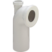 Viega coude de raccordement pour WC 90° avec raccord 50 blanc GA75463