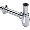 Viega siphon gobelet de bidet avec tube mural 20cm 5/4 avec rosace chrome 0510246