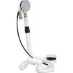 Viega Multiplex Multiplex Trio Visign MT5 vidage de baignoire et ensemble de trop-plein avec fonction de remplissage avec bonde 40/50x560mm complet SW29112